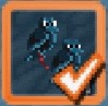 Huginn and Muninn - Odin's Ravens in inventory while equipped.