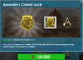 Assassin's Creed Lock's purchase screen