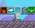 A player wearing the Sonic Buster Sword
