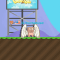 A player wearing the Legendary Wings