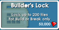 Builder Lock's old store button