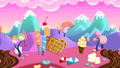 A render of the Candyland Blast background.