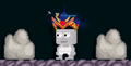 A player wearing the Infinity Crown