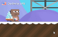 A player wearing the Snow Cone Pet