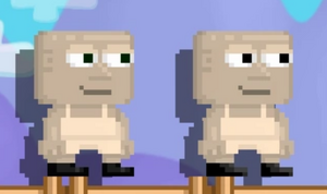 Ninja Slippers And Black Shoes.png