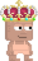 A player wearing the TXMom's Crown.