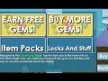 Earn Free Gems button (old)