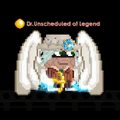 The Legendary Title with Dr.Title equipped