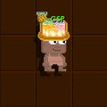 A player wearing a Balance Mooncake Hat