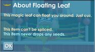 About Floating Leaf