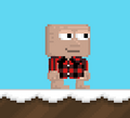 A player with Lumberjack Coat - Scarlet equipped