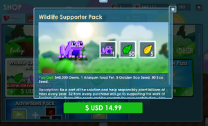 Wildlife Supporter Pack Screen.PNG