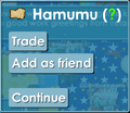 Hamumu's GUI (Note that "?" level).