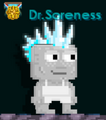 A player wearing the Icicle Mohawk