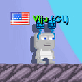 A player wearing the Build Antennae