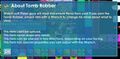 Tomb Robber's in-game description.