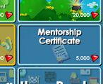 Mentorship Certificate