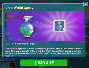 Ultra World Spray's purchase screen Fandom.PNG