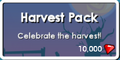 The Harvest Pack's store button in 2013