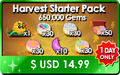 The Harvest Starter Pack during HarvestFest 2024.