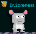 A player wearing the Space Mouse Ears