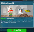 Riding Rabbid's purchase screen