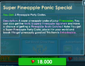 Tier 1's purchase screen as of 2022. The Pineapple Gift Box is still referred to by its old name (Pineapple Roots Gatcha).