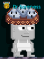 A player wearing the Ghost Dumplings Hat