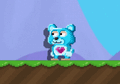 A player wearing the Winter Freezer Teddy Set
