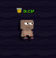 A player wearing the Dark Assassin's Boots